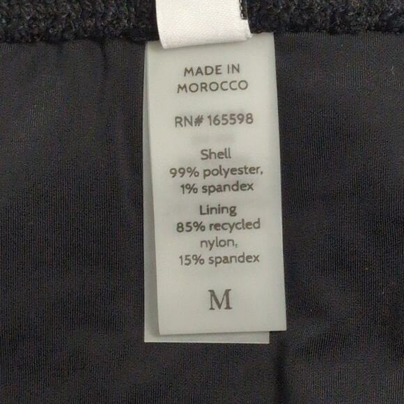 Demi Moore x Andie Tropez Bottom Black Textured Swimwear Bathing Suit Size M New - Picture 8 of 11